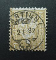 Nr. 44 mit Vollstempel MARTIGNY VS