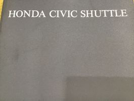 Honda Civic Shuttle Verkaufsprospekt 24 Seiten