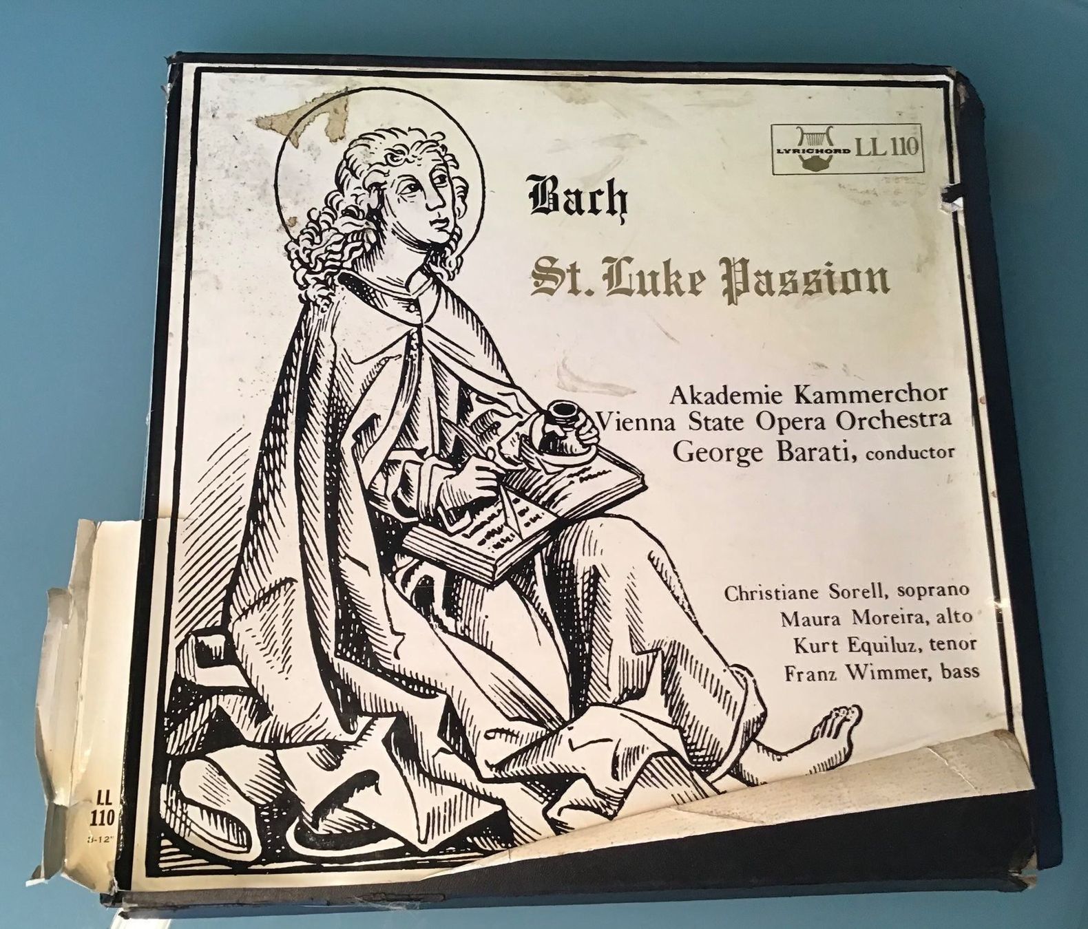 Dischi in vinile: J.S.Bach St.Luke Passion - Lyrichord – Usato da Aefligen venduto da Bubu218