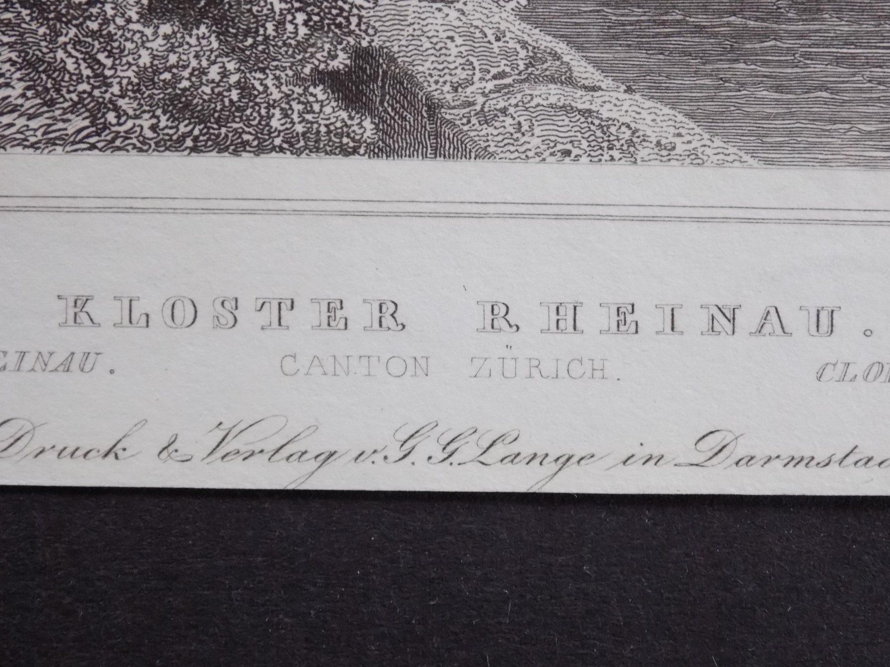Gravures: Kloster Rheinau – D'occasion à Risch par Rischli15 2