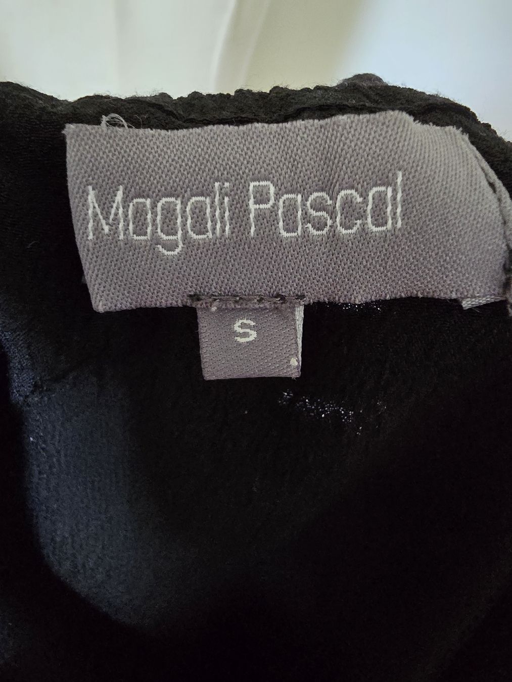 Vestiti: Schwarzes Magali Pascal Spitzenkleid mit Fransen, Grösse S – Usato da Tecknau venduto da Leni_SecondLove 5