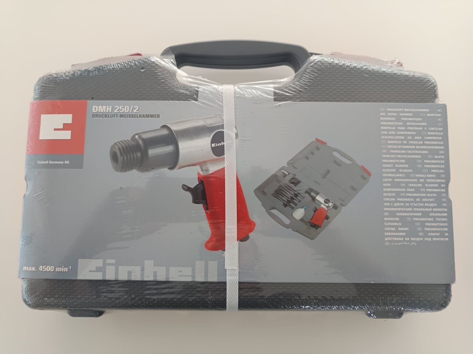 Einhell Tutte le macchine: Neuer Einhell Druckluft Meisselhammer mit 4 Meissel – Nuovo e nell'imballaggio originale da Rüthi (Rheintal) venduto da Balty