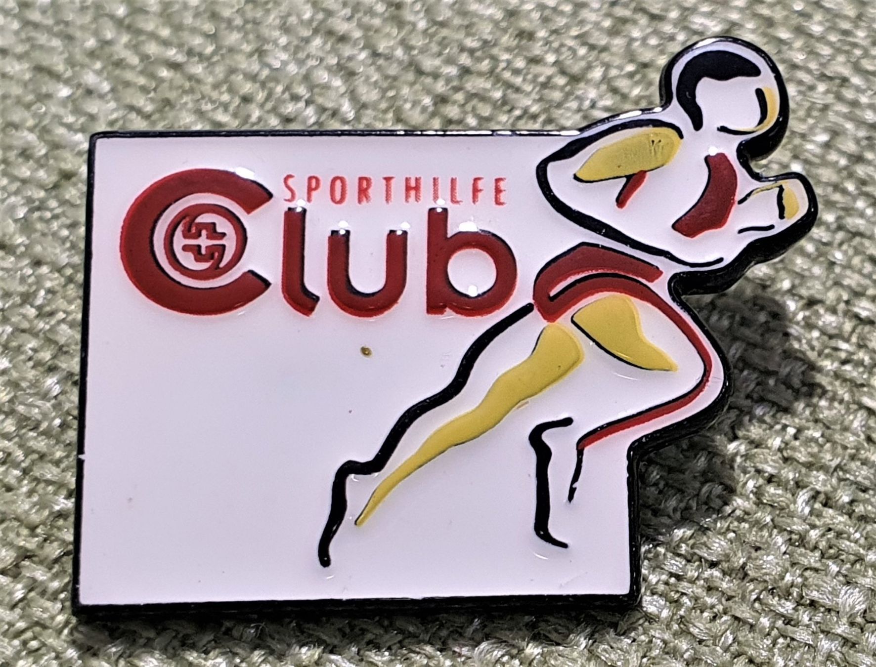 Placchette & Badge: P539 - Pin Schweizer Sporthilfe Club – Usato da Reinach BL venduto da Boston-Verkauf