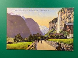 Lauterbrunnen - Staubbach und Jungfrau