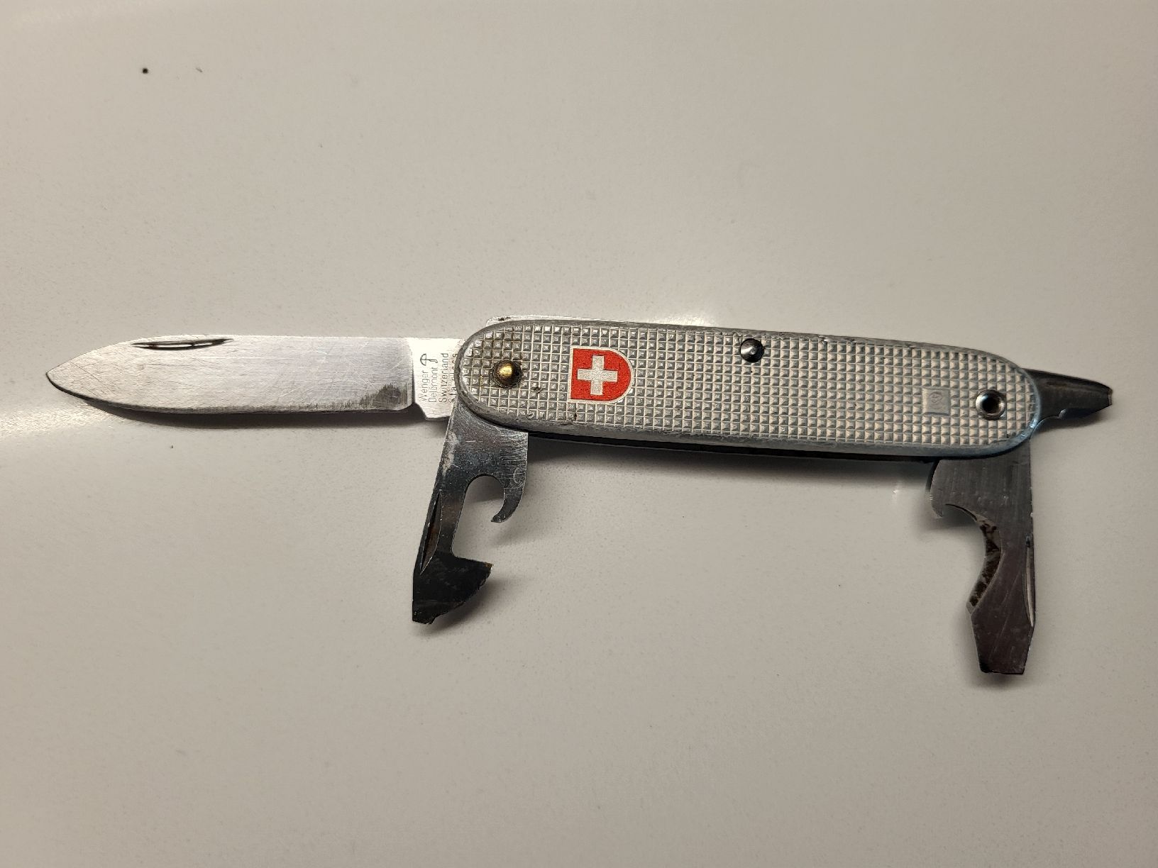 Schweizer Armee Coltelli tascabile: Miltärsackmesser – Usato da Gutenswil venduto da ghekko88 4