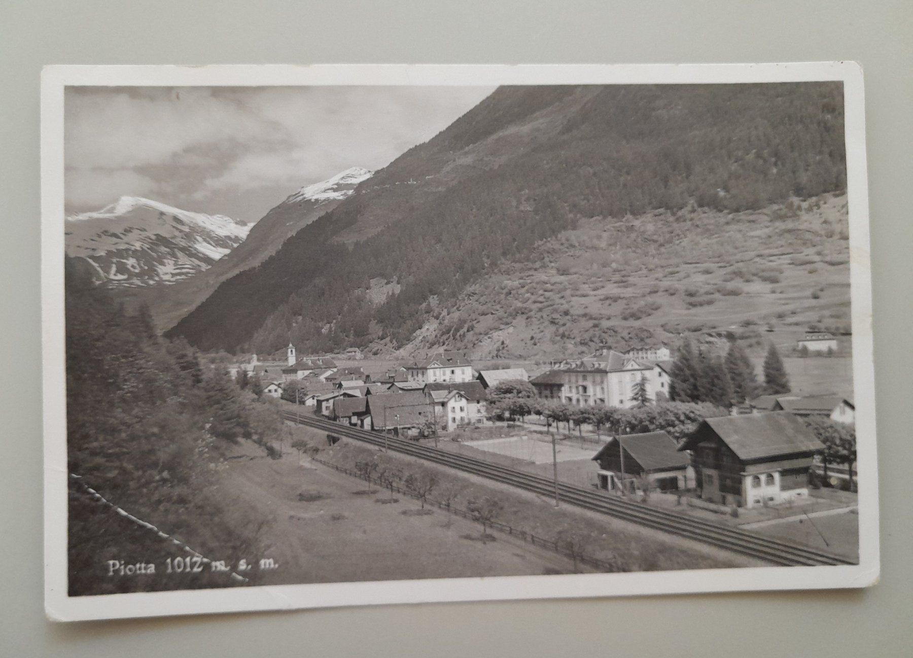 Ansichtskarten: AK CP Piotta Feldpost Ticino TI – Gebraucht aus Gurtnellen von Stonevalley007