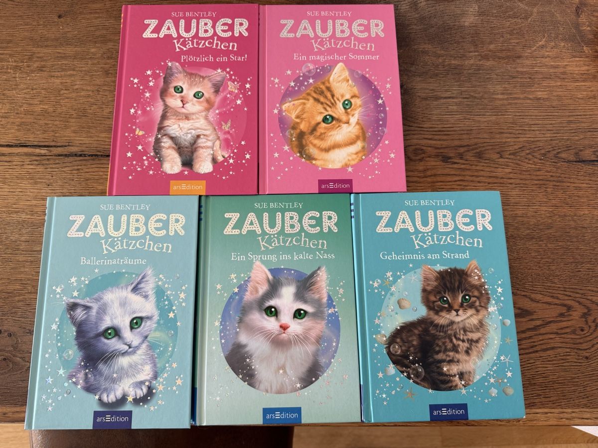 Bücher: Zauberkätzchen, 5 Bände – Gebraucht aus Volketswil von Shanelle2008
