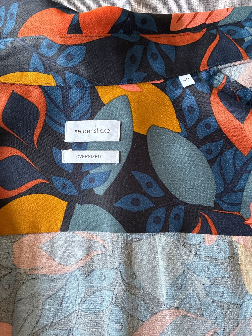 Camicette: Herbstliche Long-Bluse von Seidensticker Gr 40 – Nuovo (secondo la descrizione) da Davos Platz venduto da nanigl 3