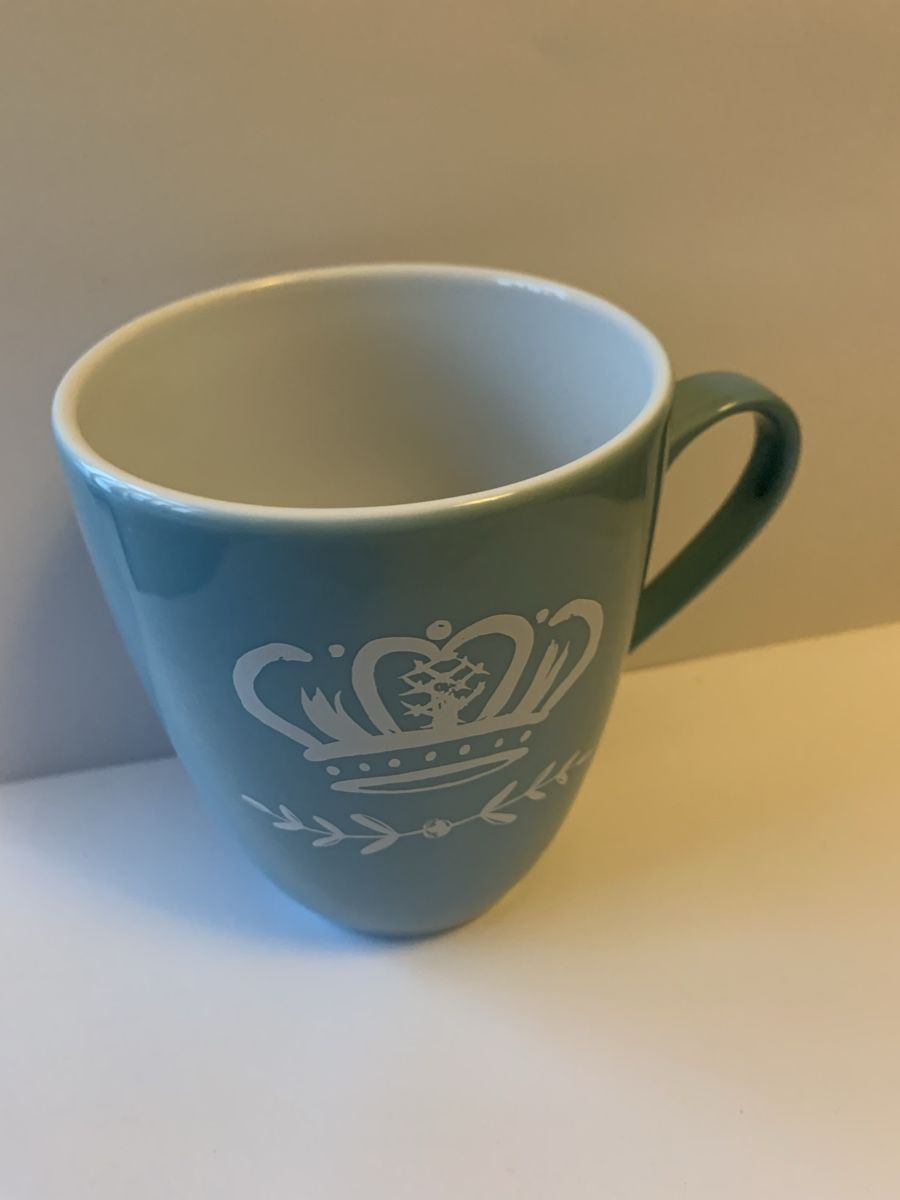 Tazze: Blaue Tasse mit Krone, neu – Nuovo (secondo la descrizione) da Hinteregg venduto da GARANTA 3