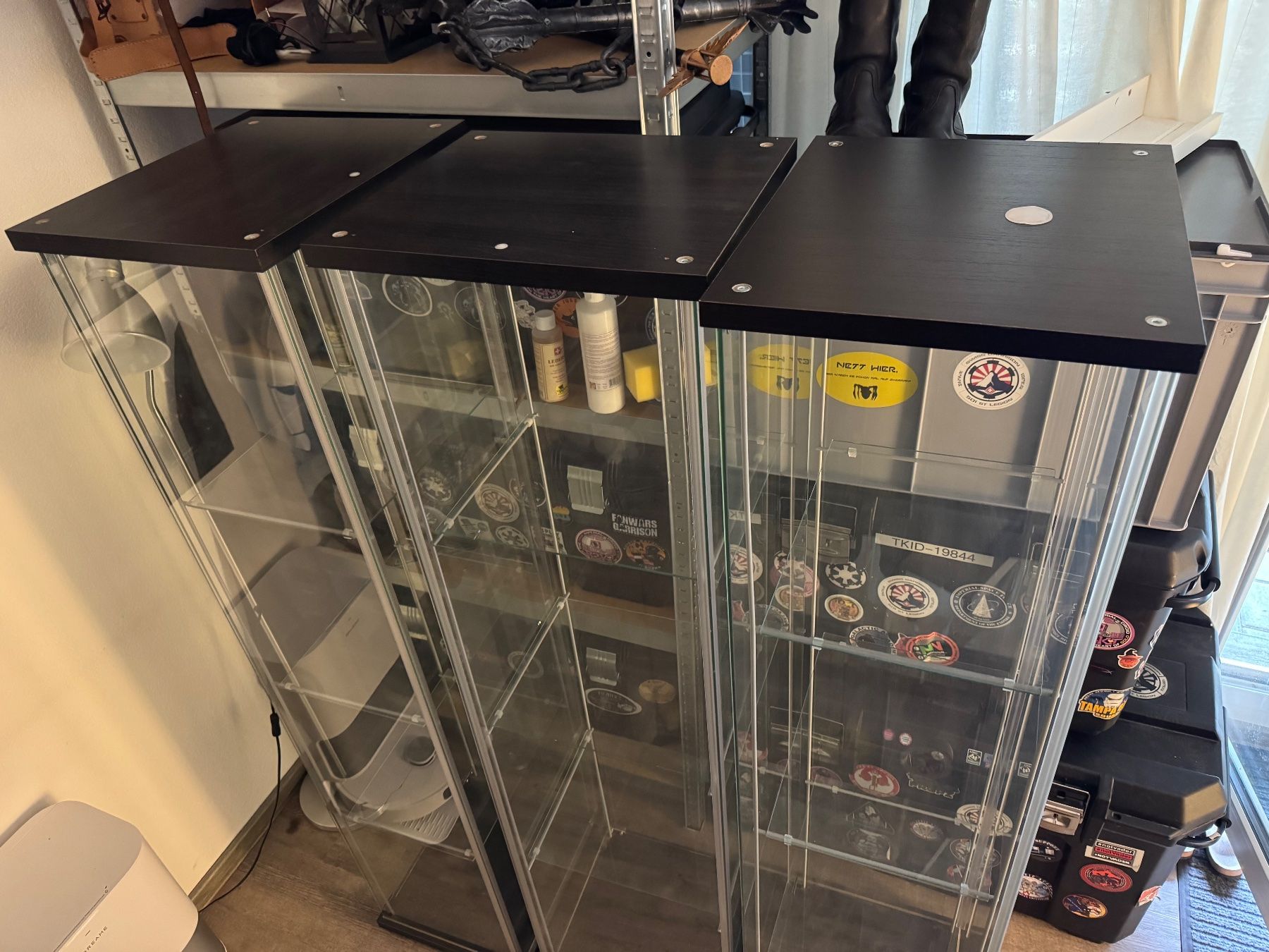 Vetrine: 3x IKEA Detolf Vitrine – Usato da Burgdorf venduto da Caradhras 1