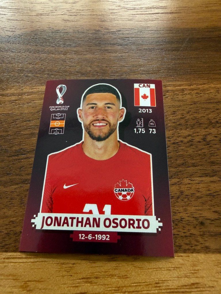 Panini Carte collezionabili: Panini WM Qatar 2022 - AN16 Jonathan Osorio – Usato da Lyss venduto da Louuurs