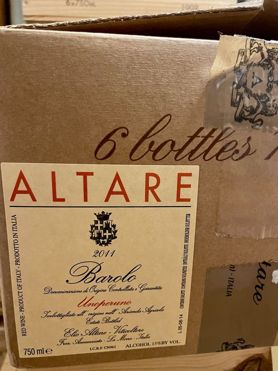 Vins: Barolo UNOPERUNO 2011, Elio Altare, aus Klimakeller. – Neuf (Voir description) à Zürich par Bohn 4
