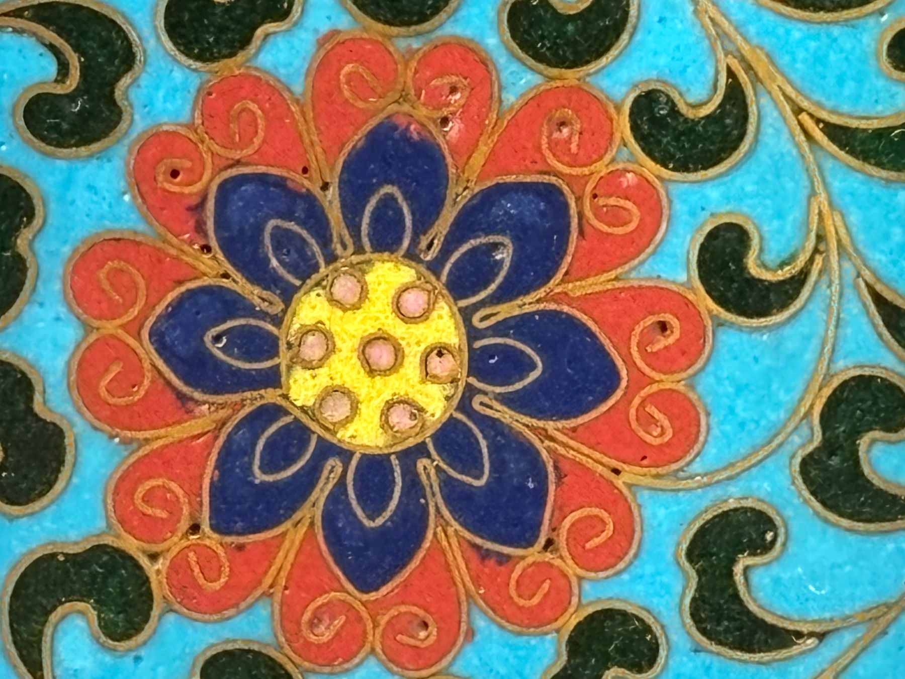 Teiere: Teekännchen Messing Email Cloisonné Japan – Usato da Hinwil venduto da DaniBachman 6