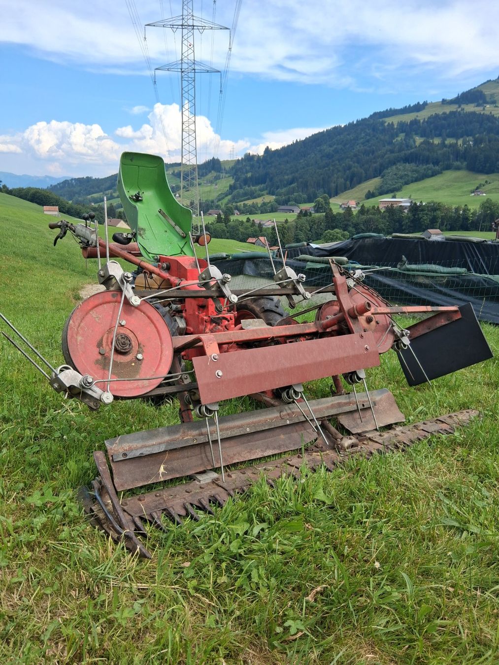 Rapid Tutte le macchine: Rapid 505 mit Bandeingraser – Usato da Appenzell Eggerstanden venduto da groebeler 1