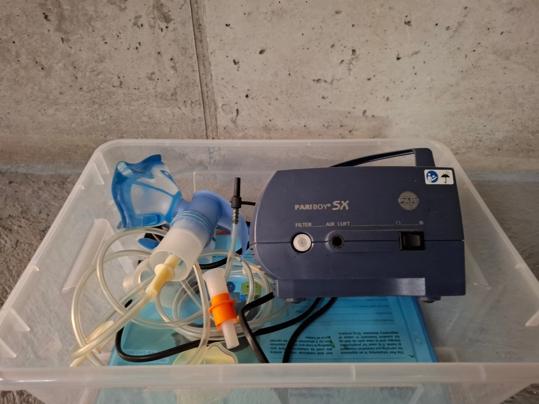 Appareils médicaux: Inhalationsgerät PariBoy – D'occasion à Davos Platz par bru_6gm7