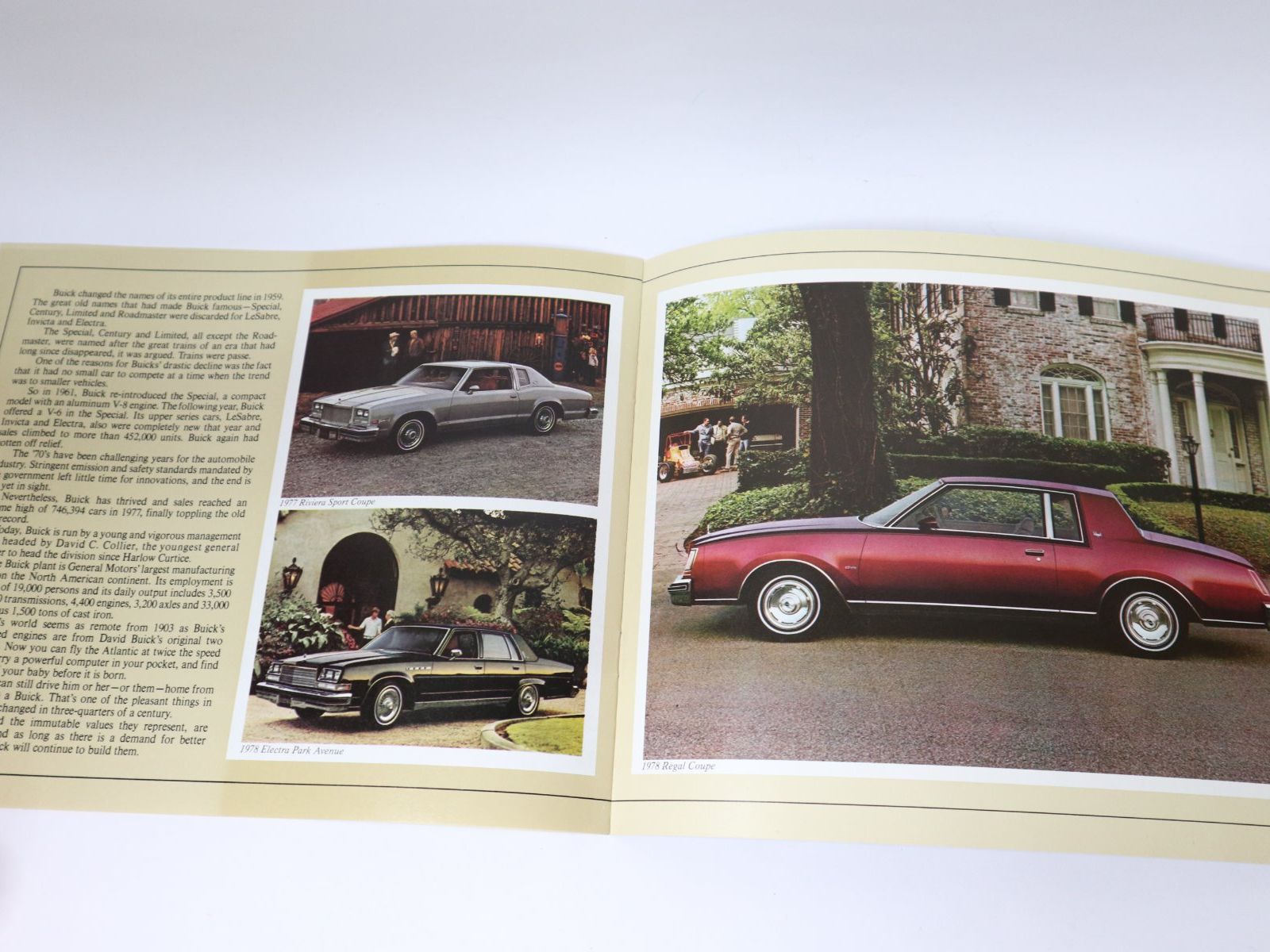 Buick Documents: 75 Jahre Buick Prospekt, 1978 – D'occasion à Eschenbach SG par Astalavista 6
