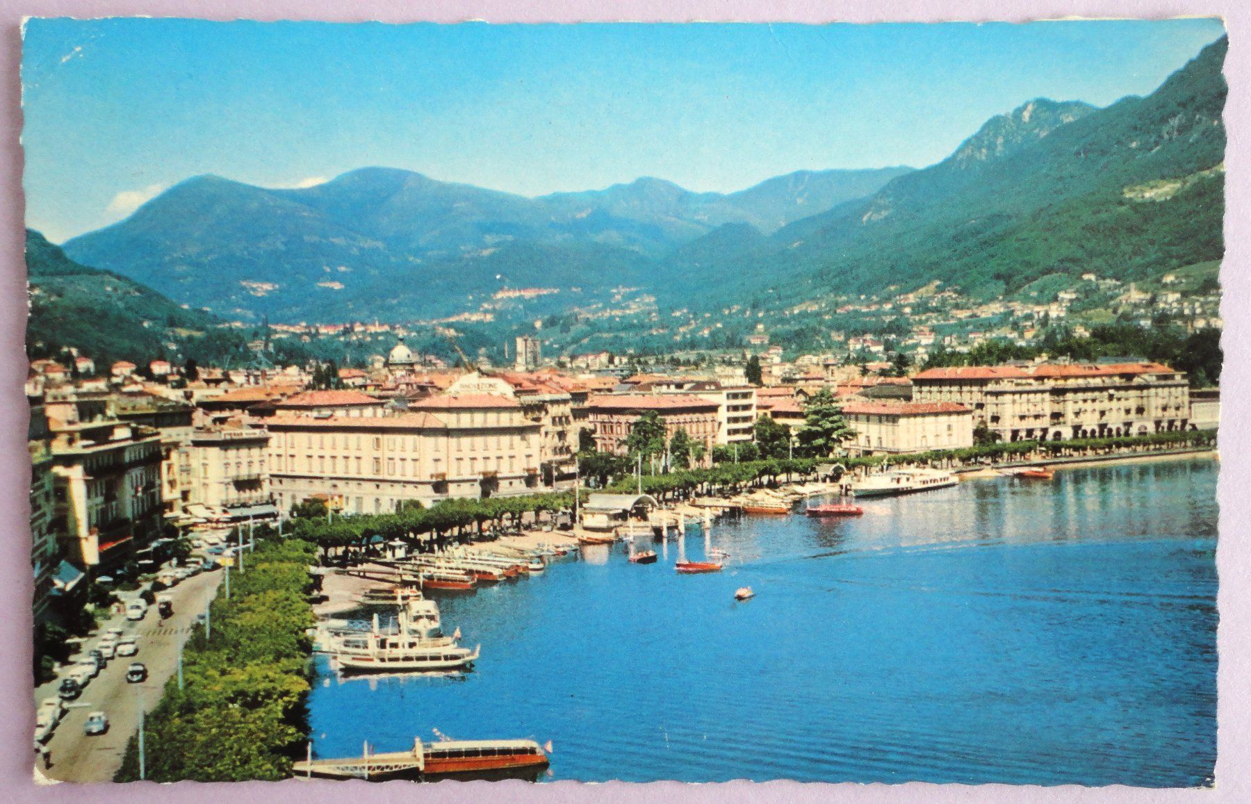 Cartoline postali: Lugano, Quai – Usato da Fétigny venduto da Billy2miny
