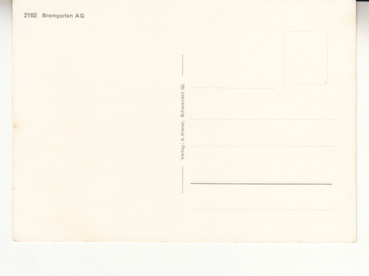 Cartes postales: Bremgarten ca. 1970 – D'occasion à Bürglen TG par StampGraf 1