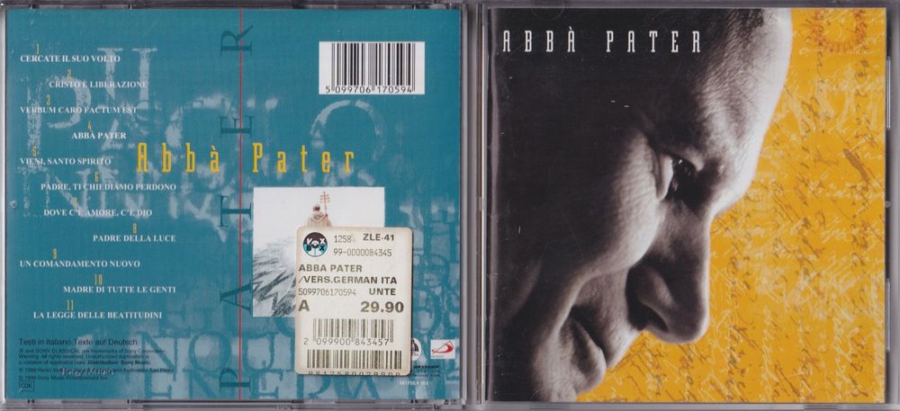 ABBÀ PATER CD Kaufen auf Ricardo