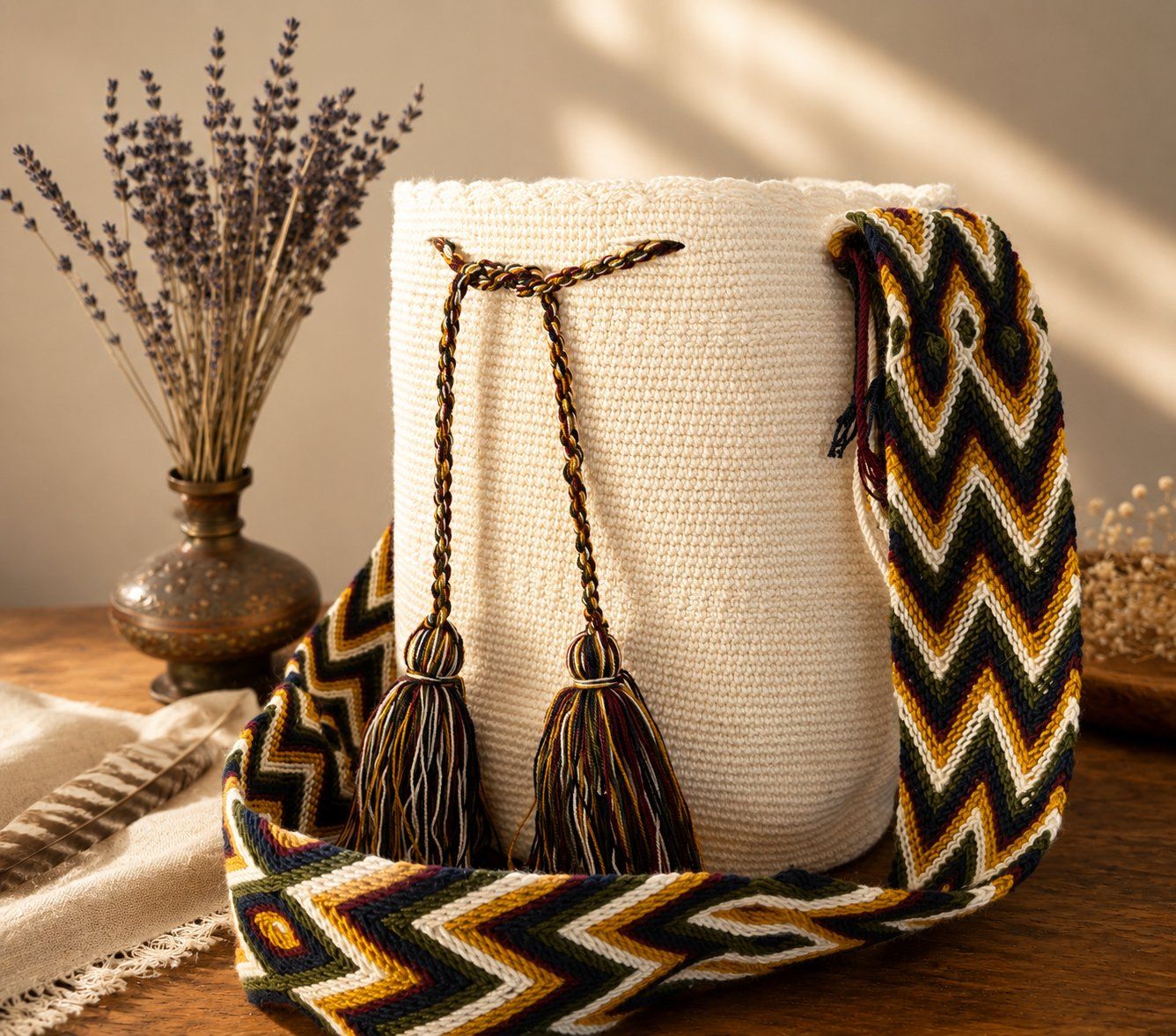 Taschen für Damen: Boho Bag - Wayuu Tasche aus Kolumbien – Neu (gemäss Beschreibung) aus Tschugg von Maljiada 2