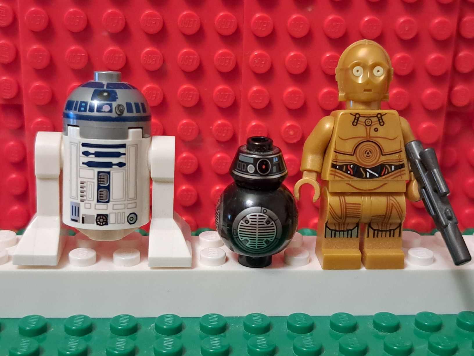 Lego Statuette: LEGO Minifiguren Star Wars. 3 Stück. – Usato da Basel venduto da vidra66
