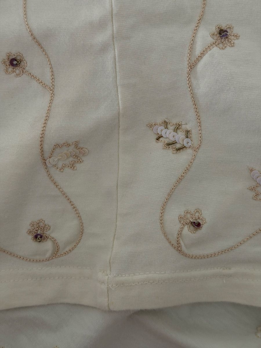 Tops: Tanktop bestickt creme 95% Baumwolle – Gebraucht aus Winterthur von tat_ky5h 7