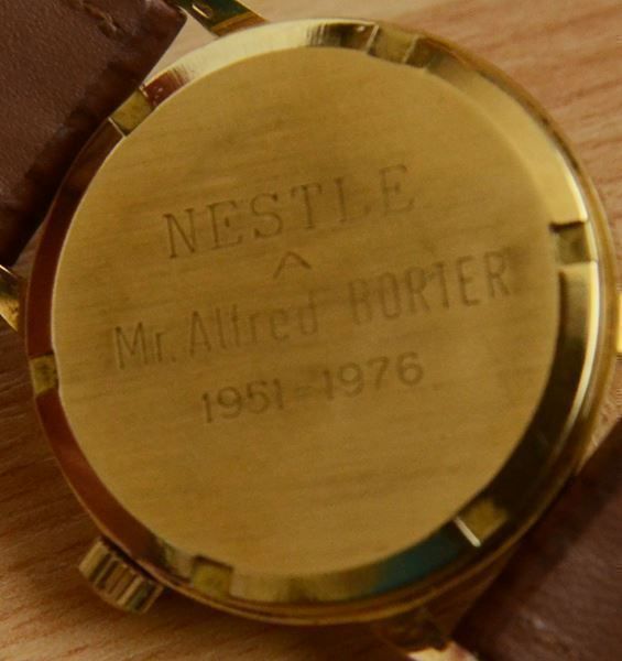 Omega Orologi: Omega Automatic Herrn Uhr Gold 18k – Usato da Matzendorf venduto da BTCSwisswatcher 4