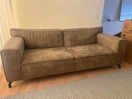 Zwei schöne Sofas in Beige