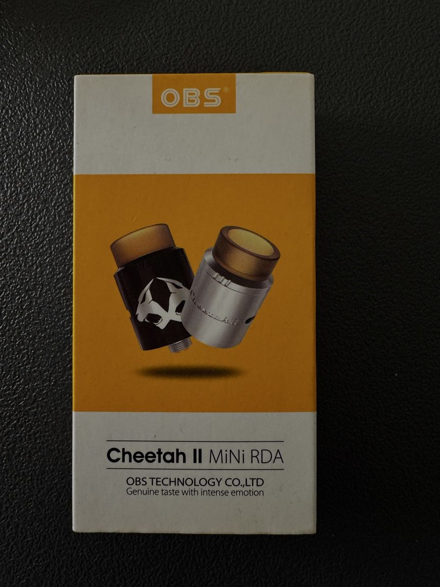 Altri Prodotti per fumatori: Cheetah ll Mini RDA Verdampferkopf – Usato da Basel venduto da BeSerious