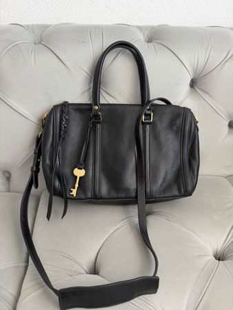 Fossil Leder Tasche mit Schulterriemen