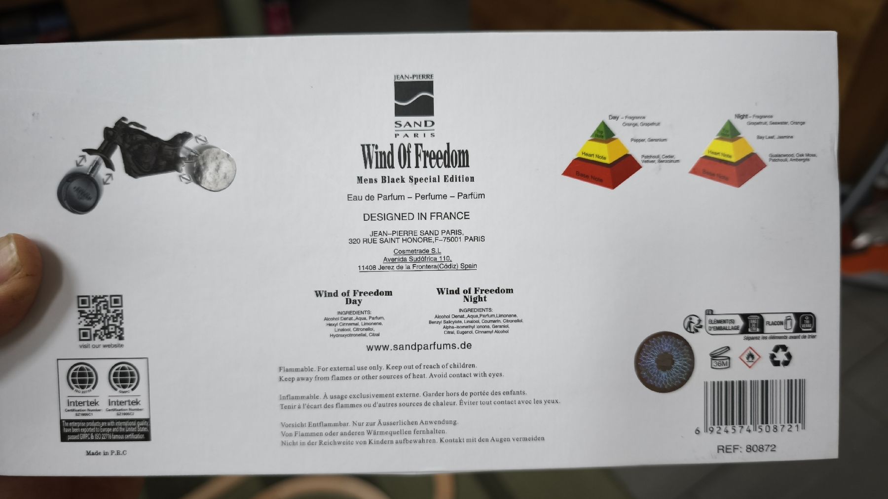 Profumi & Eau de Toilette: Parfumset Harley Wind of Freedom – Nuovo e nell'imballaggio originale da Gränichen venduto da H-wie-Holzig 2