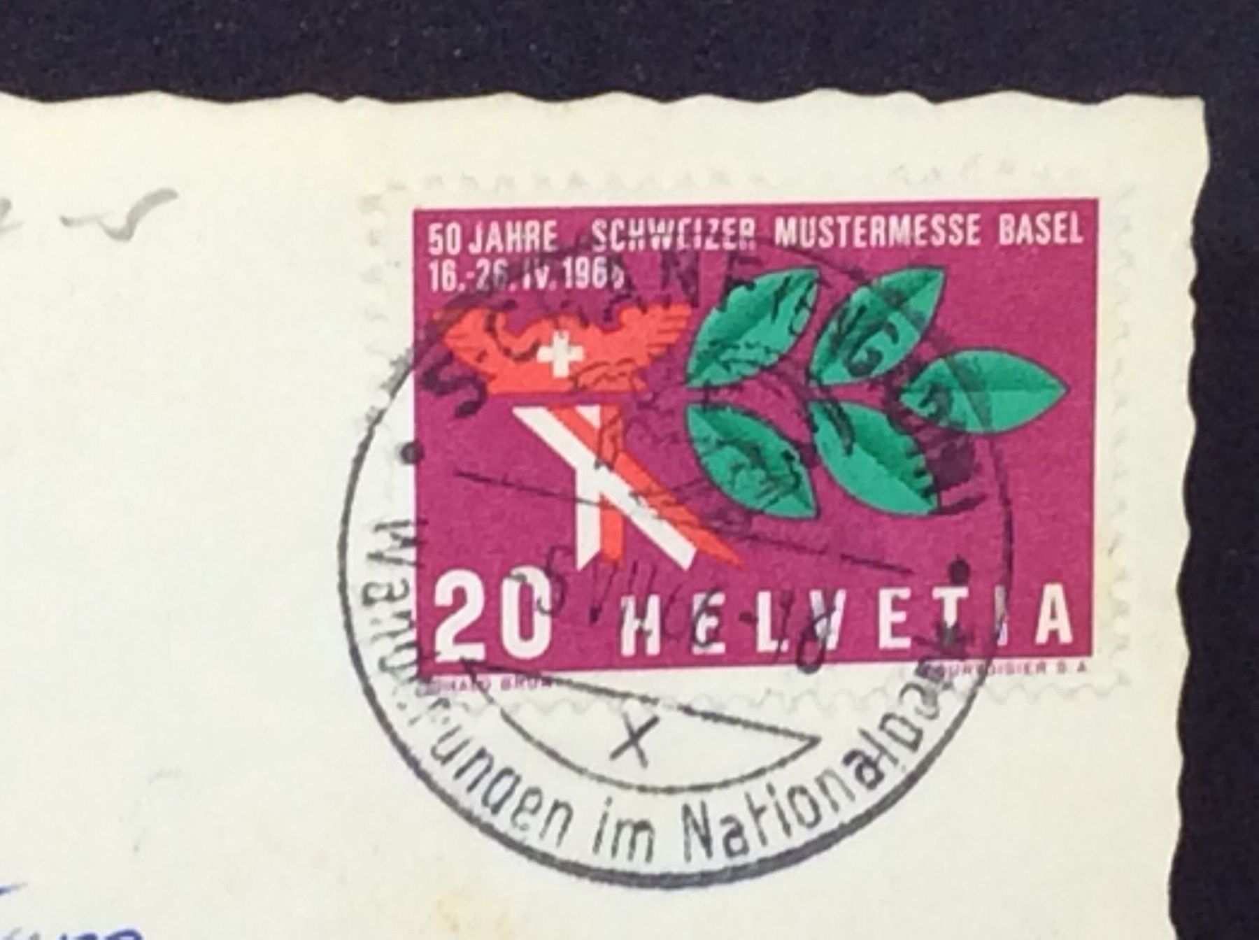 Cartoline postali: S-chanf (Engadin) gegen Piz d'Esan – Usato da Widnau venduto da Brusi9 1