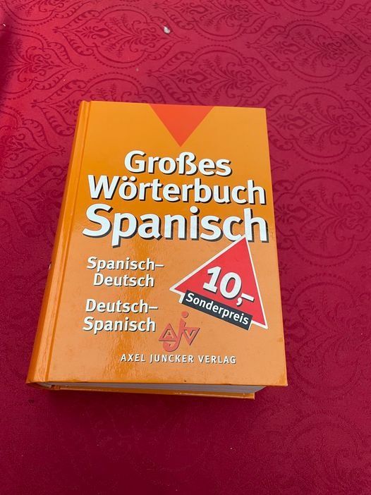 Bücher: Grosses Wörterbuch Spanisch – Gebraucht aus Bergdietikon von book-4-you