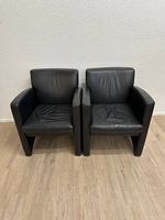 2er-Set Vintage Clubsessel von Machalke & Machalke aus Leder