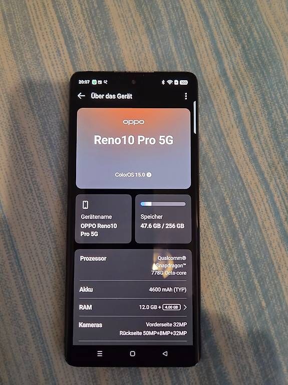 Oppo Handys / Smartphones: Oppo Reno 10 Pro 5G – Gebraucht aus Dietikon von Nikola 2