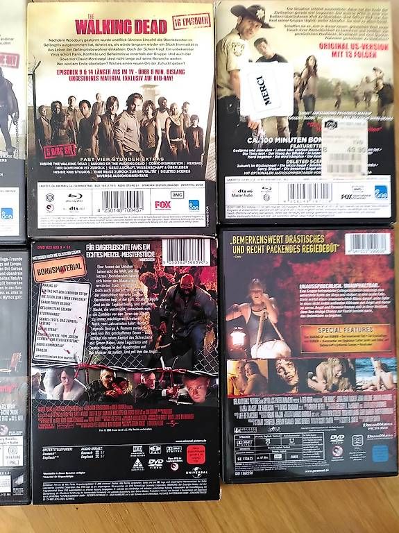 Tous les DVDs: Walking Dead und weitere Horrorfilme bluray/DVDs – D'occasion à Schwyz par MrJackie 1
