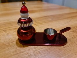 Swarovski Candle Holder Kerzenständer Santa Claus neu und OV