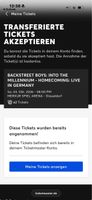 2 Tickets Backstreet Boys Düsseldorf 03.10.2026 Konzert