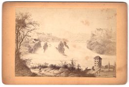 Fotografie Rheinfall bei Schaffhausen, B