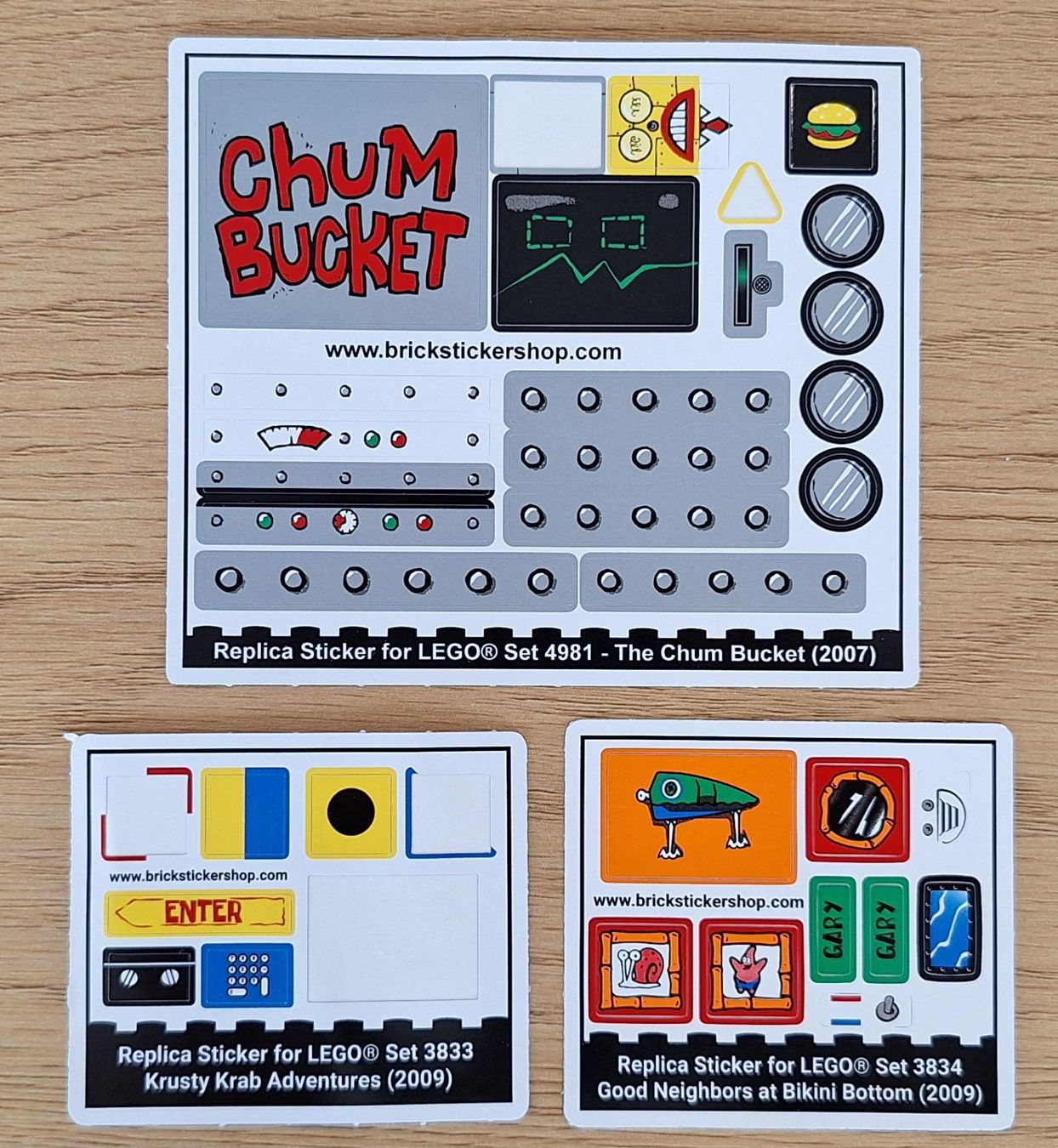 Lego Kit di costruzioni: Lego Spongebob 4981+3833+3832+3834 – Usato da Genève venduto da BrickFanGe 1
