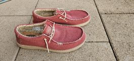 Hey Dude Schuhe rot Grösse 44 guter Zustand 1 x  getragen