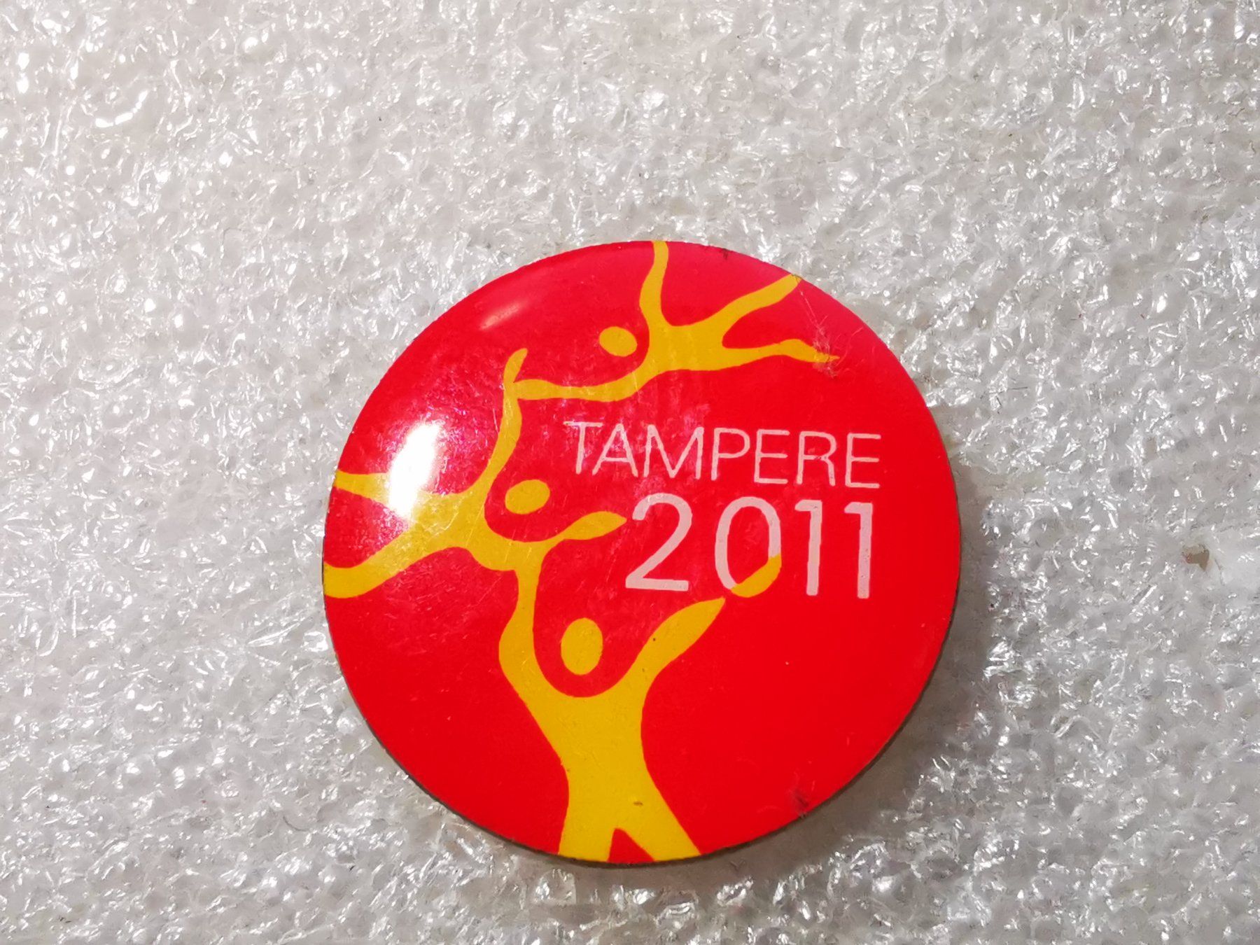 Placchette & Badge: Ansteckpin 22: Tampere 2011 – Usato da Oppligen venduto da Pin-Fall-Shop
