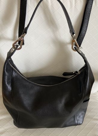 Schwarze Longchamp Ledertasche, neuwertig, Top Zustand!