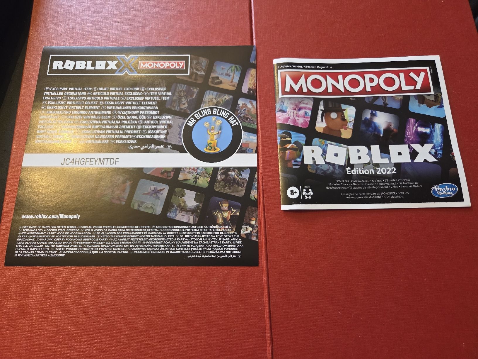 Hasbro Giochi: Monopoly Roblox Edition 2022 / NEUF – Nuovo e nell'imballaggio originale da Penthalaz venduto da cel_zv7p 3