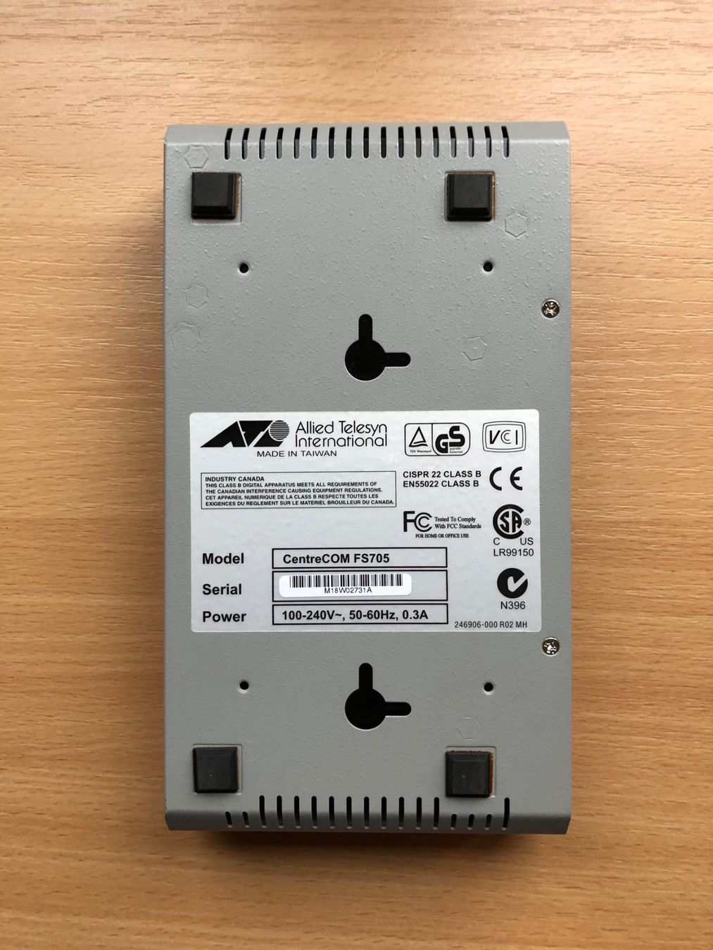 Hub & Switch: ALLIED TELESYN-Switch CentreCOM FS705 – Usato da Buchs SG venduto da Handyman77 3