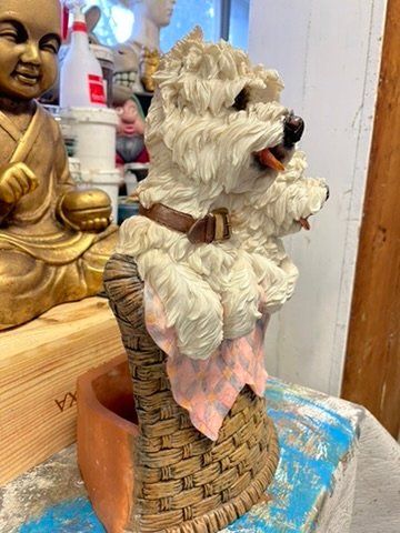 Statuette: Westhyland-Terrier – Usato da Forch venduto da ESELSTEIN 2