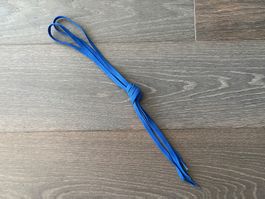 Schuhbendel Schnürsenkel Blau 95 cm elastisch