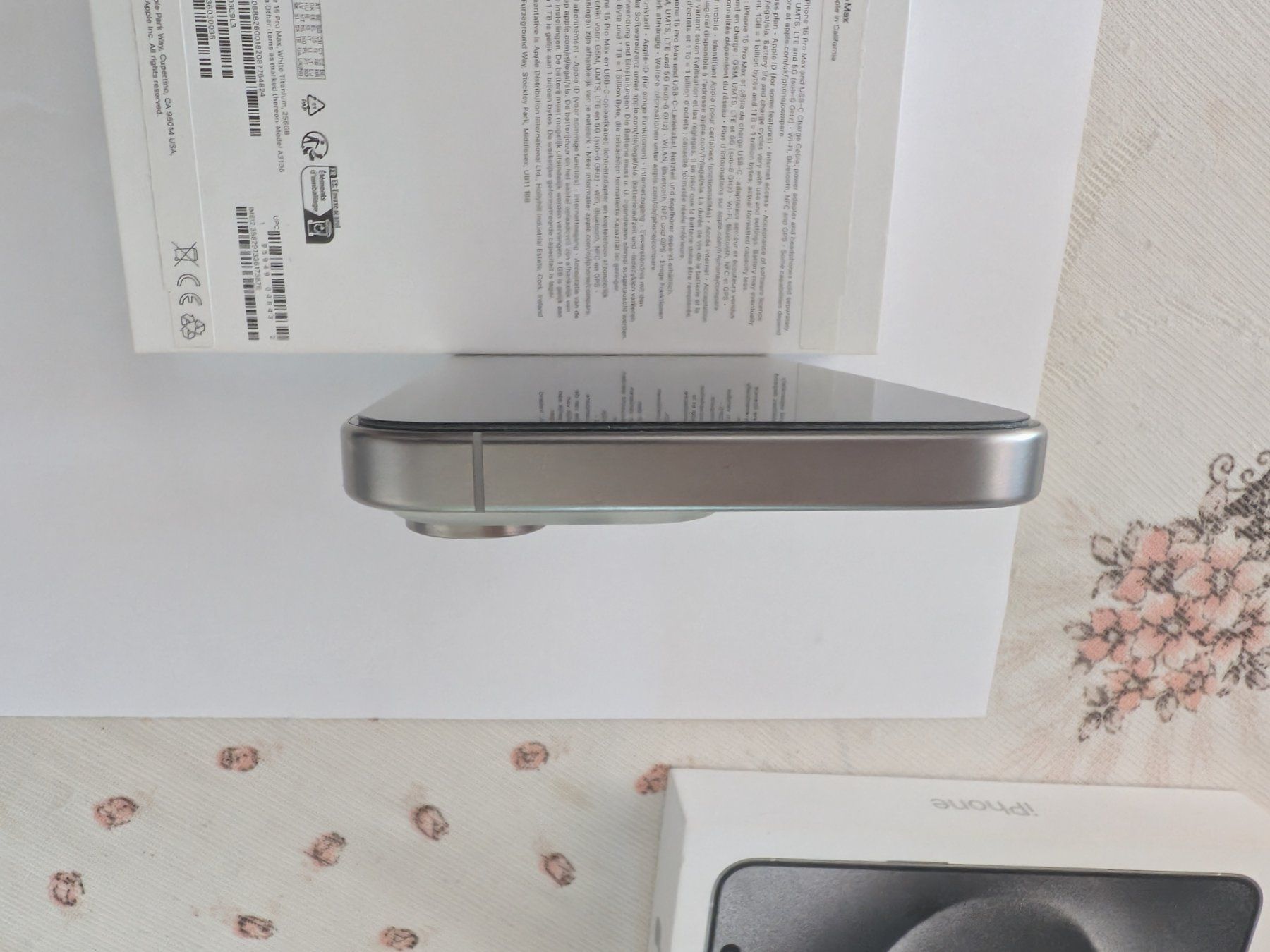 Apple Telefoni cellulari / Smartphones: Iphone 15 pro max 256 GB, blanc titane, comme neuf – Nuovo (secondo la descrizione) da vevey venduto da nicbu 6