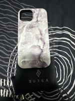 Burga iPhone 15 Hülle Marmor Lilla neuwertig