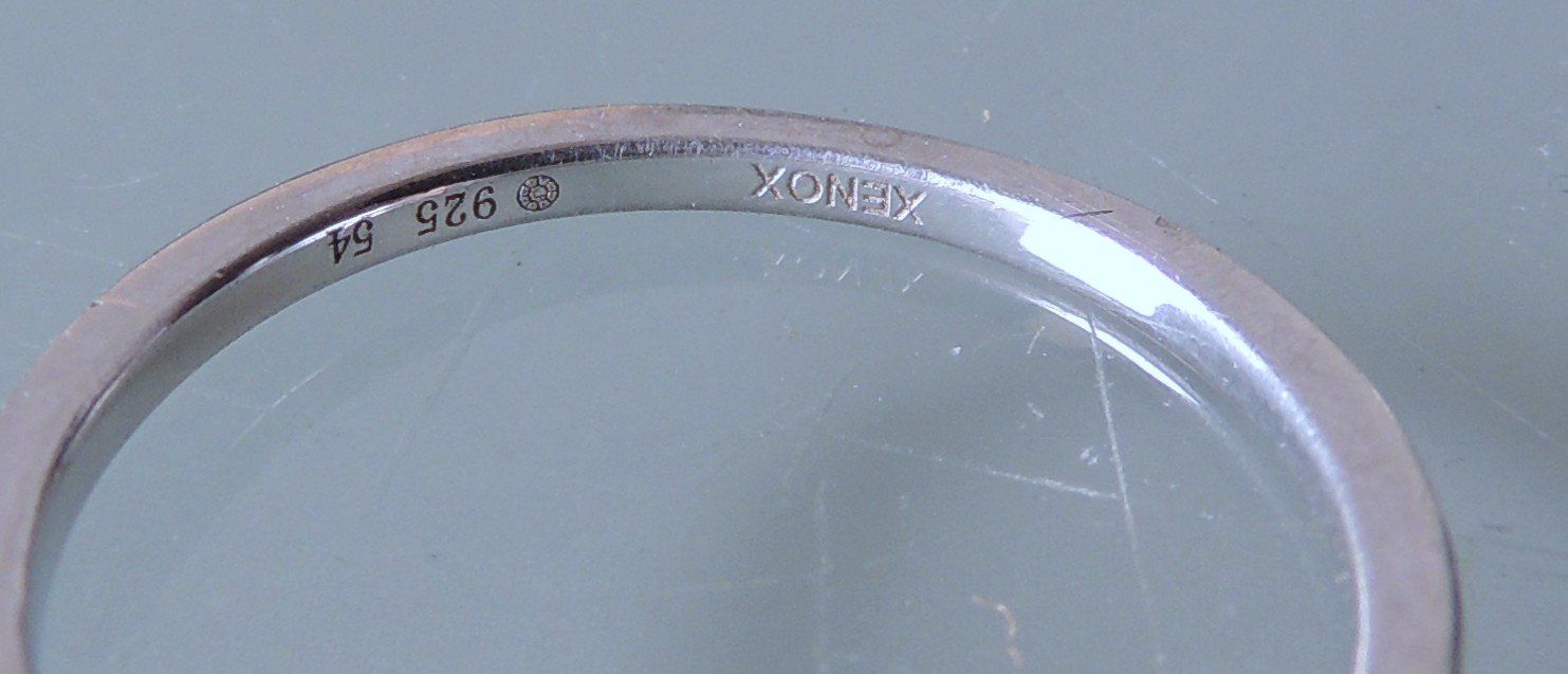 Ringe: XENOX Silber 925 Fingerring Gr. 54 – Gebraucht aus Waldenburg von schaller707 3